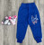 Спортивные штаны Rekor "Little" синие, девочка 1-2-3-4 года, фото