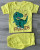 Костюм "Dino" жовтий, хлопчик 6-9-12-24 місяців, фото