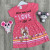 Платье Yoyo "Love" фуксин, 3-4-5-6 лет, фото