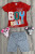 Костюм Yoyo "Boy" красный, мальчик 3-4-5-6 лет, фото