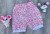 Шорти Оzmirac "Квіточки" рожеві, дівчинка 3-4-5-6-7-8 років, фото