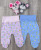 Ползуны "Малыш" розовые и голубые, девочка + мальчик 0-3 месяцев, фото