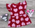 Платье "Сердечки" красный, девочка 1-2-3-4-5 лет, фото
