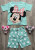 Костюм  Kids "Minnie Mouse" зеленый , девочка 3-4-5-7-9 лет, фото