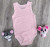 Боді Pino "Однотонний" персиковий, дівчинка 1-2-3 років, фото