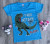 Футболка CMO Kids "T-Rex" голубая, мальчик 8-9-10-11-12 лет, фото