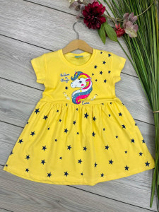 Сукня Citeit "Unicorn" жовта, 3-4-5-6-7 років