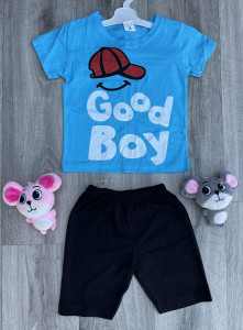 Костюм Yoyo "Good Boy" блакитний, хлопчик 3-4-5-6 років