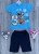 Костюм Yoyo "9" голубой, мальчик 3-4-5-6 лет, фото