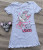 Нічна сорочка "Nace" сіра, дівчинка 2-3-4-5-6 років, фото
