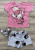 Спальний комплект "Bunny" рожевий, дівчинка 2-3-4-5-6 років, фото