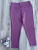 Леггинсы Eser "Рубчик" фиолетовые, 6-7-8-9-10 лет, фото