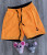 Купальные шорты Paris "Якорь" оранжевые с черным, мальчик 6-7-8-9-10-11-12-13-14-15 лет, фото