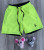Купальні шорти Paris "Якір" салатневі з чорним , хлопчик 6-7-8-9-10-11-12-13-14-15 років, фото