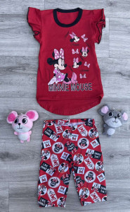 Костюм "Minnie mouse" червоний, дівчинка 2-3-4-5 років