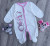 Человечек "Cute Baby" розовый, девочка 0-3-6 месяцев, фото