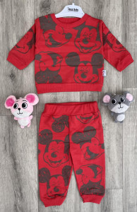 Костюм Murat "Mickey mouse" красный, мальчик 9-12-18-24 месяцев