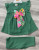Костюм Deco "Бант" зелёный, девочка 6-9-12-18 месяцев, фото