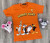 Футболка Minika "Looney Tunes" оранжевая, мальчик 3-5-7-9 лет, фото