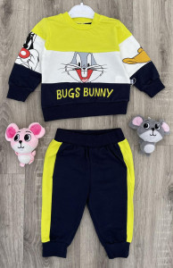 Костюм Bebico "Bugs Bunny" жовтий, хлопчик  6-12-18-24 місяців