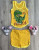 Костюм "Dino" оранжевый, мальчик 6-9-12 месяцев, фото