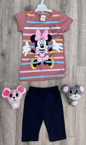 Костюм Yoyo "Minnie Mouse" теракотовий, дівчинка 3-4-5-6 років