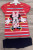 Костюм Yoyo "Minnie Mouse" червоний, дівчинка 3-4-5-6 років, фото