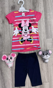 Костюм Yoyo "Minnie Mouse" малиновий, дівчинка 3-4-5-6 років