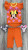 Костюм "Minnie" оранжевый, девочка 2-3-4-5 лет, фото