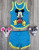 Костюм "Micky Mouse" блакитний, хлопчик 6-9-12 місяців, фото