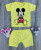 Костюм "Micky Mouse" жёлтый, мальчик 6-9-12-18 месяцев, фото