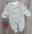 Чоловічок "Тваринки" сірий, унісекс 0-3-6 місяців, фото