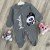 Чоловічок Kids Wear "Panda" сірий, хлопчик 0-3-6 місяців, фото