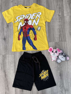 Костюм Disney "Spider Man" жовтий, хлопчик 3-4-5-7-9 років
