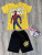 Костюм Disney "Spider Man" жёлтый, мальчик 3-4-5-7-9 лет, фото