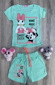 Костюм Minix "Minnie& Daisy" м'ятний, дівчинка 6-7-8-9років