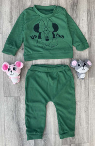 Костюм "Minnie" зелёный, девочка 9-1,5-3-5 лет