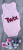 Боди Findik "Twix" персиковый, унисекс 3-6-9-12-18 месяцев, фото