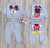 Костюм "Micky mouse" сірий, хлопчик 9-1,5-3-5 років, фото