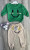 Костюм Mimiico Kids "Smile" зелёный, мальчик 9-12-18-24 месяцев, фото