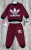 Костюм "Adidas" бордовий, хлопчик 1-2-3-4 роки, фото