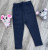 Лосины Eser Kids "Однотонные" синии, девочка 2-3-4-5-6-7 лет, фото