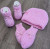 Комплект Becol "В'язка" рожевий , дівчинка 0-6 місяців, фото
