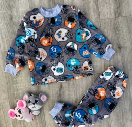 Піжама "Шолом" сіра, хлопчик 1-3-5-7-9 років