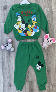 Костюм Mimiico "Disney" зелений, хлопчик 9-12-18-24 місяців