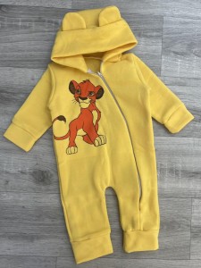 Ромпер "Сімба" жовтий, хлопчик 3-6-24 місяців