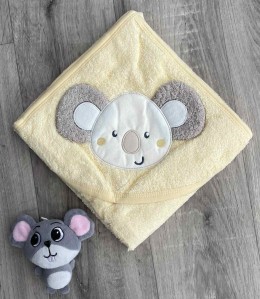 Полотенце Ramel "Коала" жёлтое, унисекс 80*90