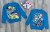 Водолазка "Мультяшки" синя, хлопчик 2-3-4-5 років, фото