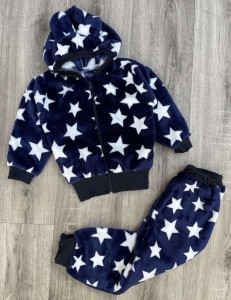 Костюм "Зірочки" синій, хлопчик 6-9-12 місяців