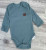 Боді Partner "Рубчик" зелений, унісекс 3-6-9-12 місяців, фото